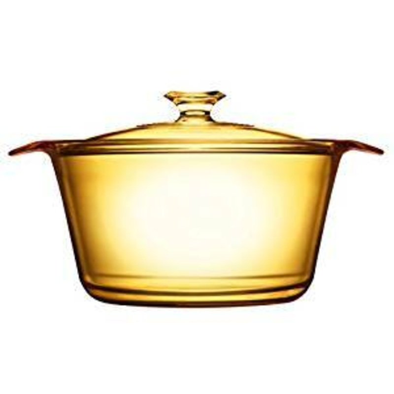 Visions FLAIR Glass Dutch Oven |VSF55| 5.5L with Glass Cover