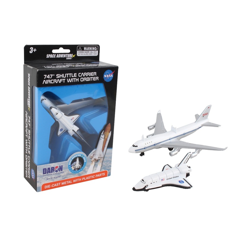 747 SHUTTLE CARRIER AIRCRAFT WITH ORBITER