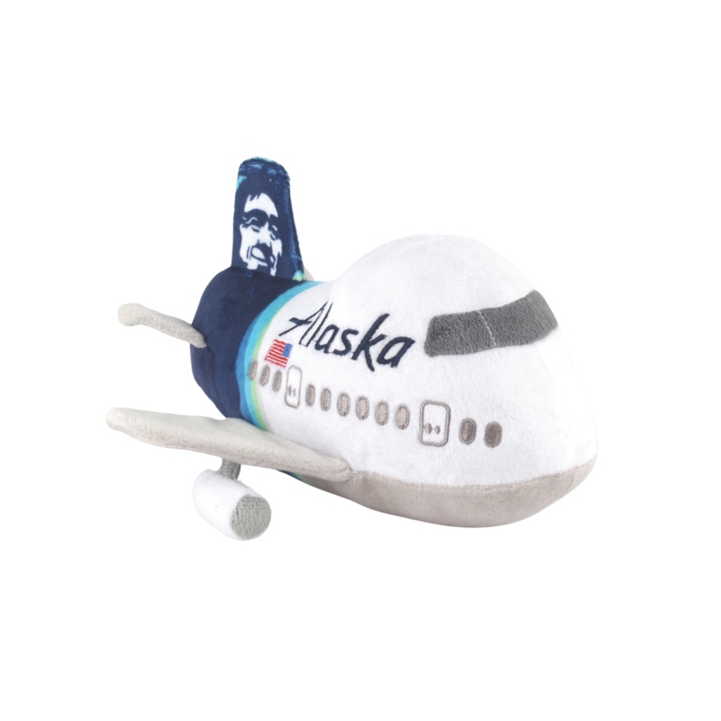 ALASKA PLUSH AIRPLANE