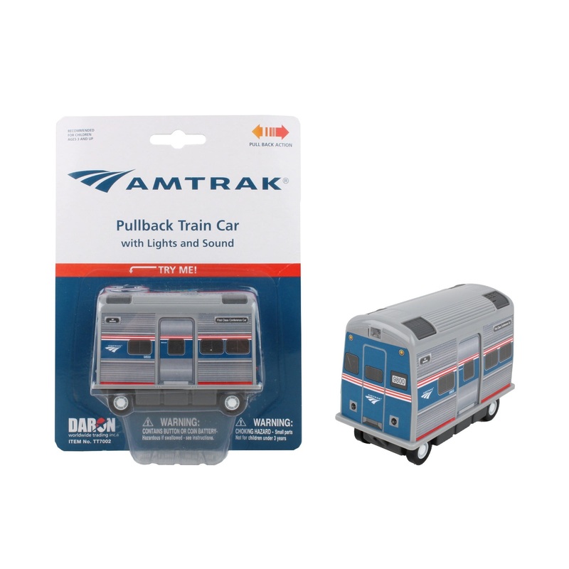AMTRAK PULLBACK TRAIN CAR