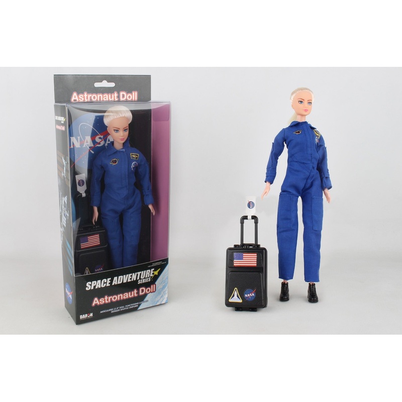 ASTRONAUT DOLL IN BLUE SUIT IN BOX