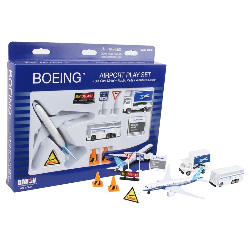 BOEING COMMERCIAL PLAY SET