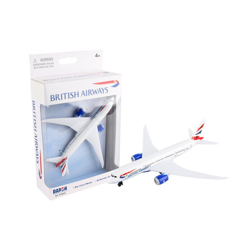 BRITISH AIRWAYS 787 SINGLE PLANE