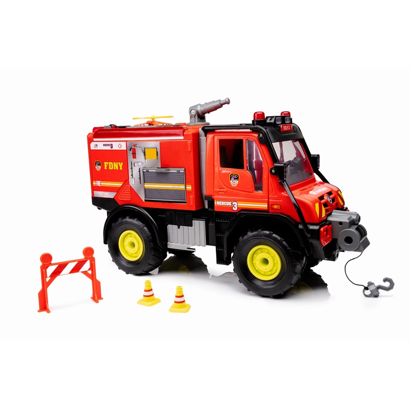 FDNY RESCUE TRUCK W/WATER GUN & DRONE