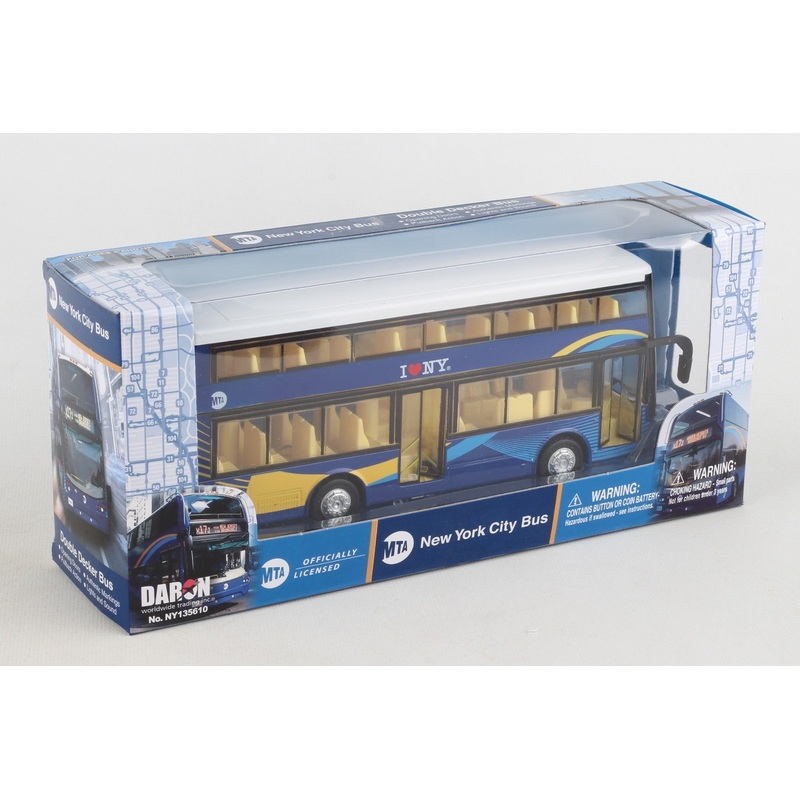MTA DOUBLE DECKER BUS W/ LIGHT & SOUND