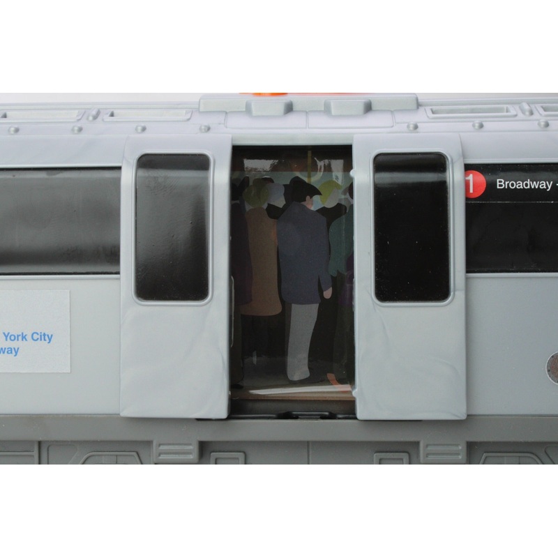 MTA MOTORIZED SUBWAY CAR W/LIGHTS & SOUND