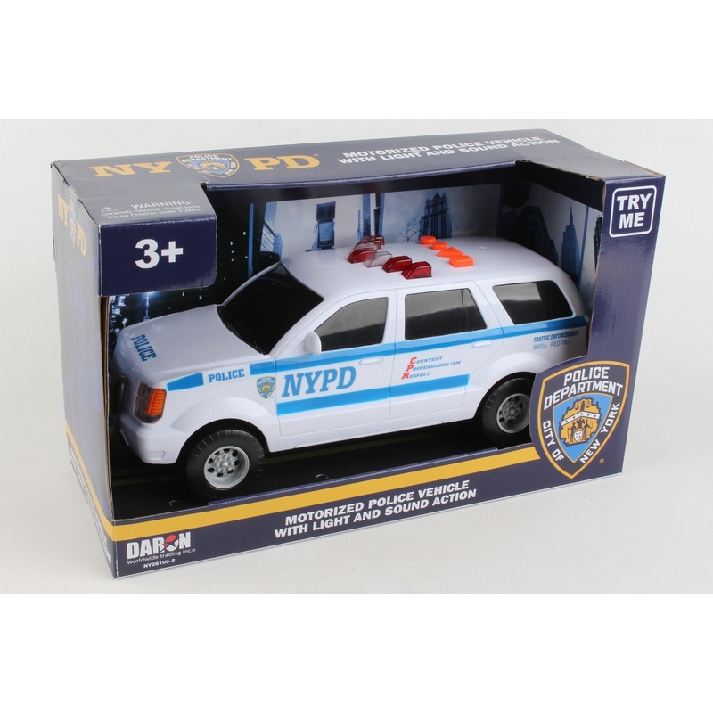 NYPD MOTORIZED SUV WITH LIGHTS & SOUNDS (**)
