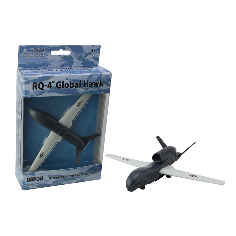RQ-4 GLOBAL HAWK PULLBACK MILITARY DRONE NAVY (**)