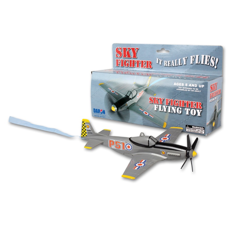 SKY FIGHTER FLYING TOY ON A STRING