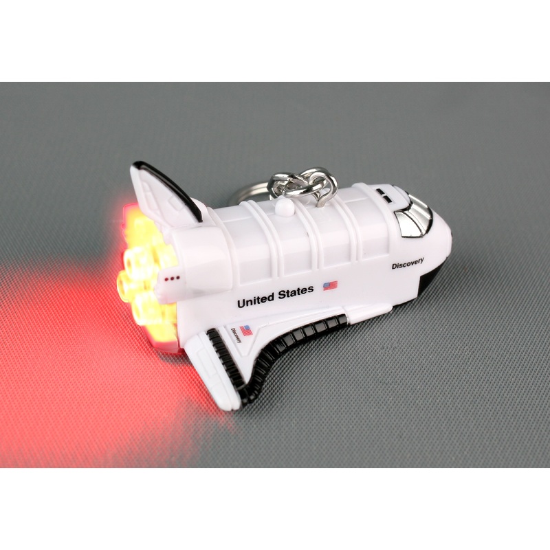 SPACE SHUTTLE KEYCHAIN W/LIGHT & SOUND DISCOVERY