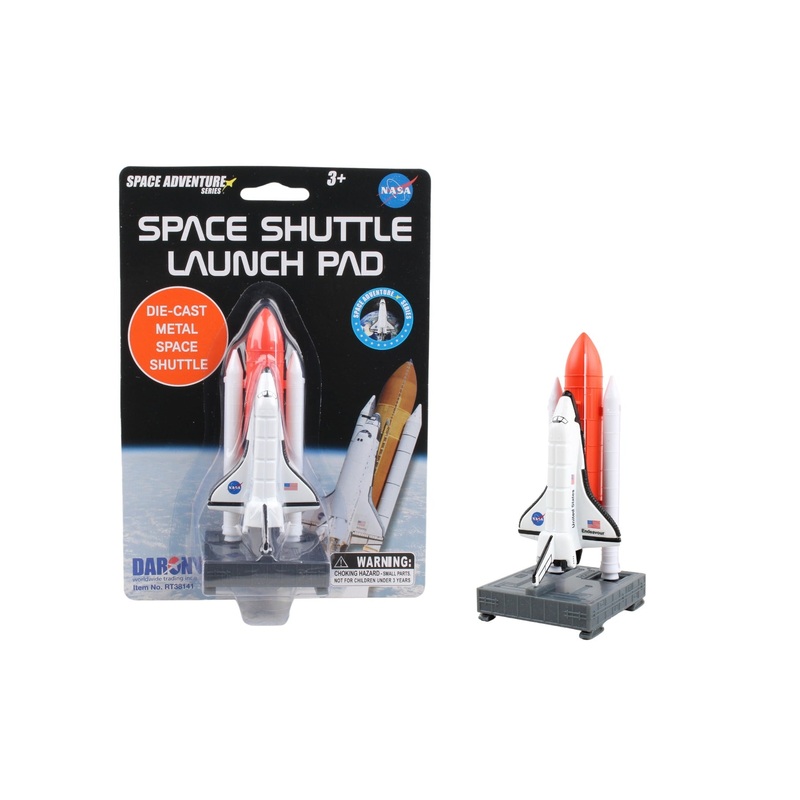 SPACE SHUTTLE ON LAUNCH PAD (BLISTER CARD)