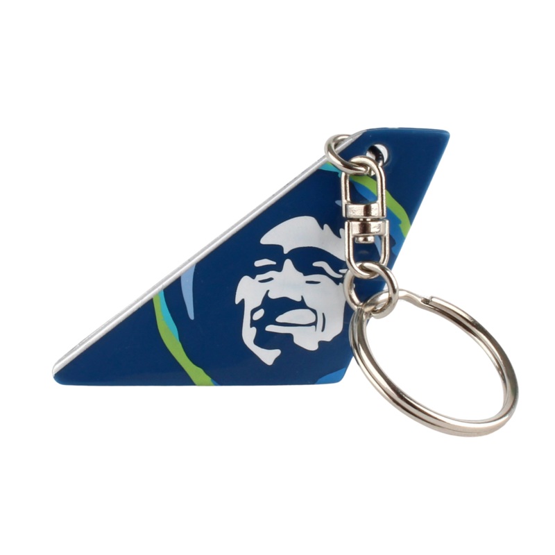 ALASKA TAIL KEYCHAIN NEW LIVERY