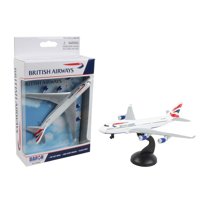 BRITISH AIRWAYS 747 SINGLE PLANE