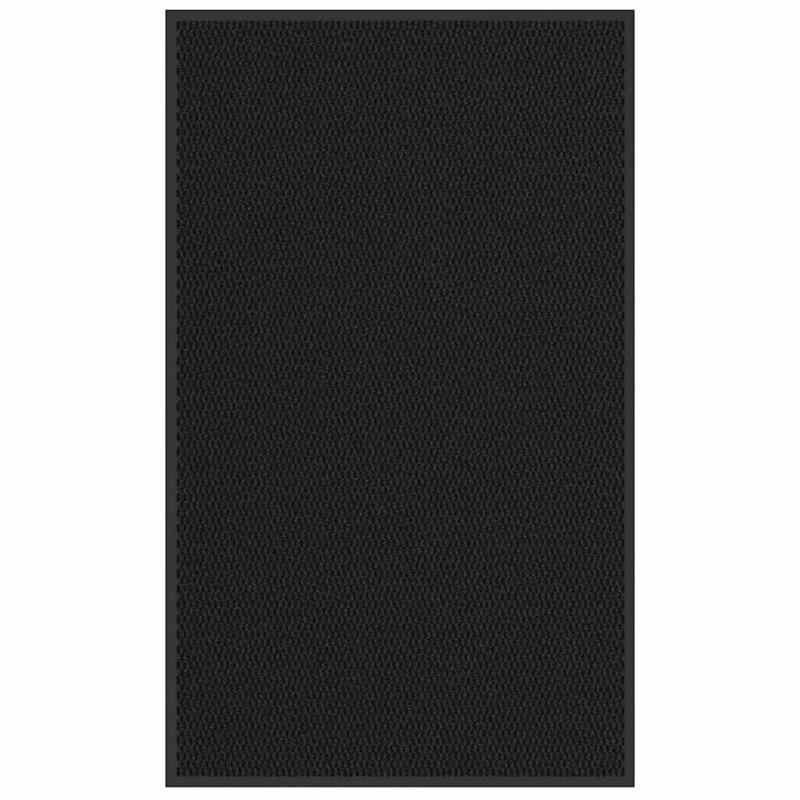 Paillasson noir 90x150 cm