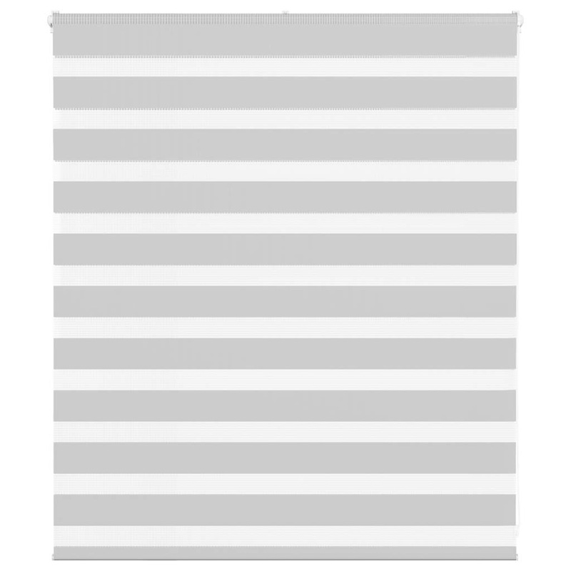 Store zbre gris clair largeur du tissu 115,9 cm polyester