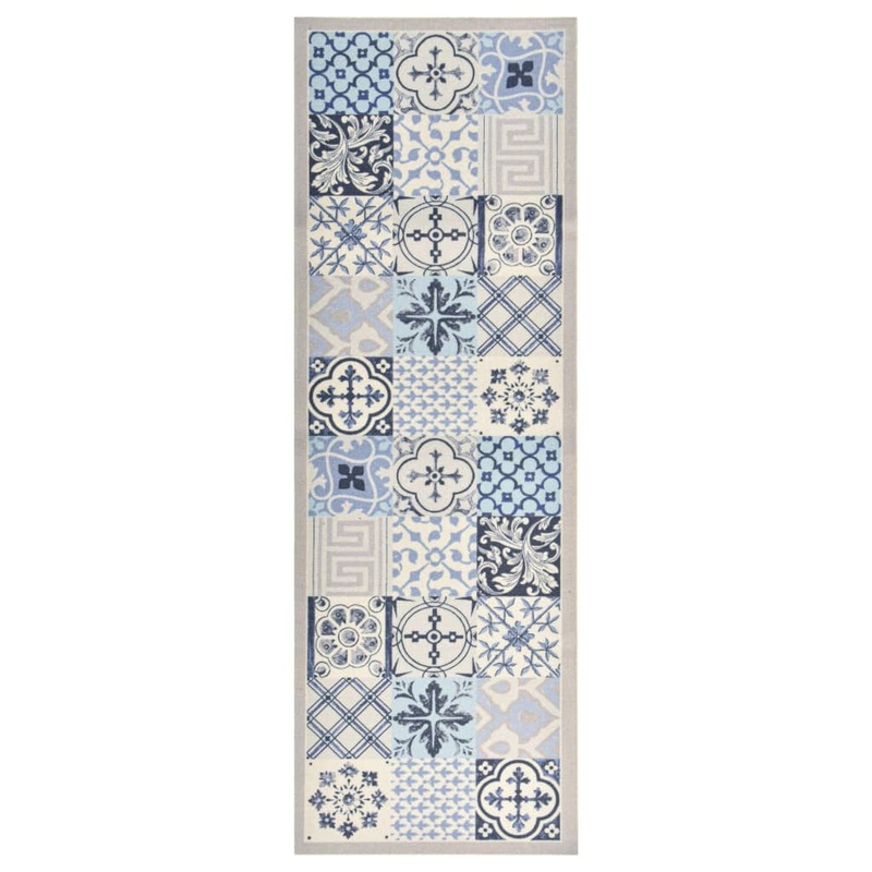 Tapis de sol de cuisine lavable Mosaque 45x150 cm